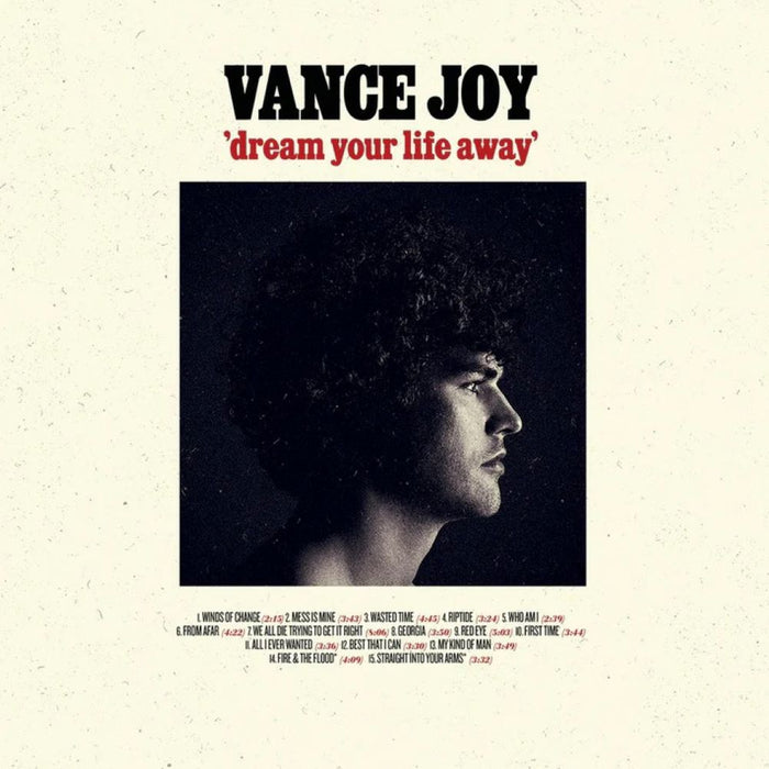 Vance Joy Dream Your Life Away Vinyl LP 10th Anniversary Red Colour 2024