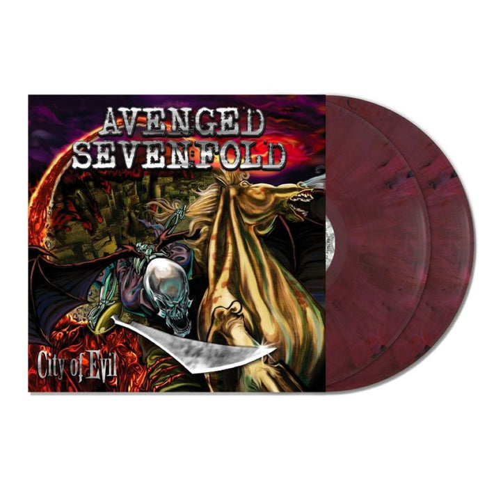 Avenged Sevenfold City of Evil Vinyl LP Red Velvet Blend Colour 2025