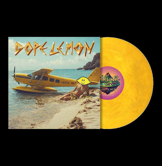 Dope Lemon Golden Wolf Vinyl LP Gold Marble Colour 2025