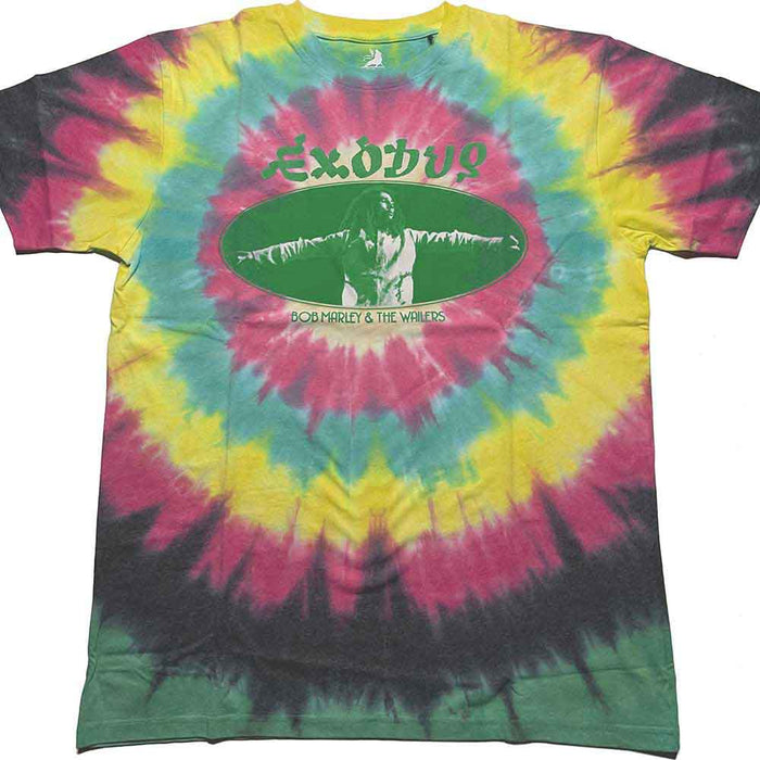 Bob Marley Exodus Oval Multicolour X-Large T-Shirt