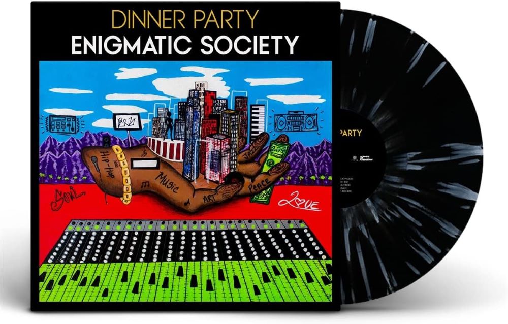 Dinner Party Enigmatic Society Vinyl LP White Splatter Colour 2023