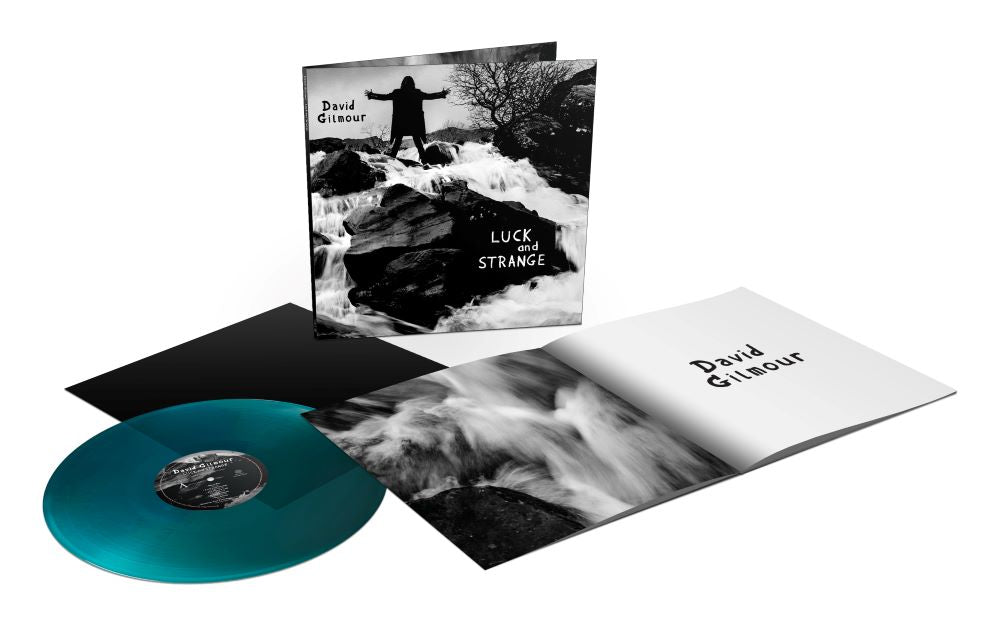 David Gilmour Luck and Strange Vinyl LP Translucent Sea Blue Colour Due Out 06/09/24