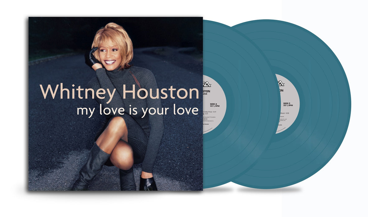 Whitney Houston My Love Is Your Love Vinyl LP Teal Blue Colour 2023