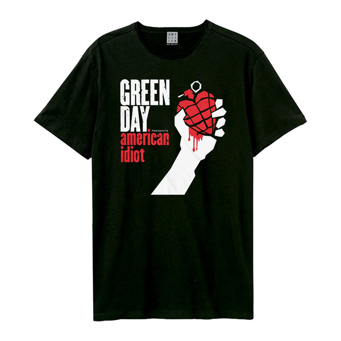 Green Day American Idiot Amplified Black XXL Unisex T-Shirt