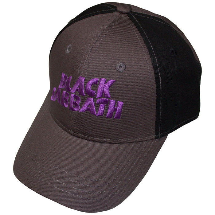 Black Sabbath Logo Black & Charcoal Baseball Hat