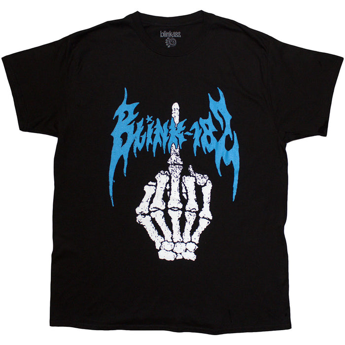 Blink-182 Middle Finger Black Medium T-Shirt