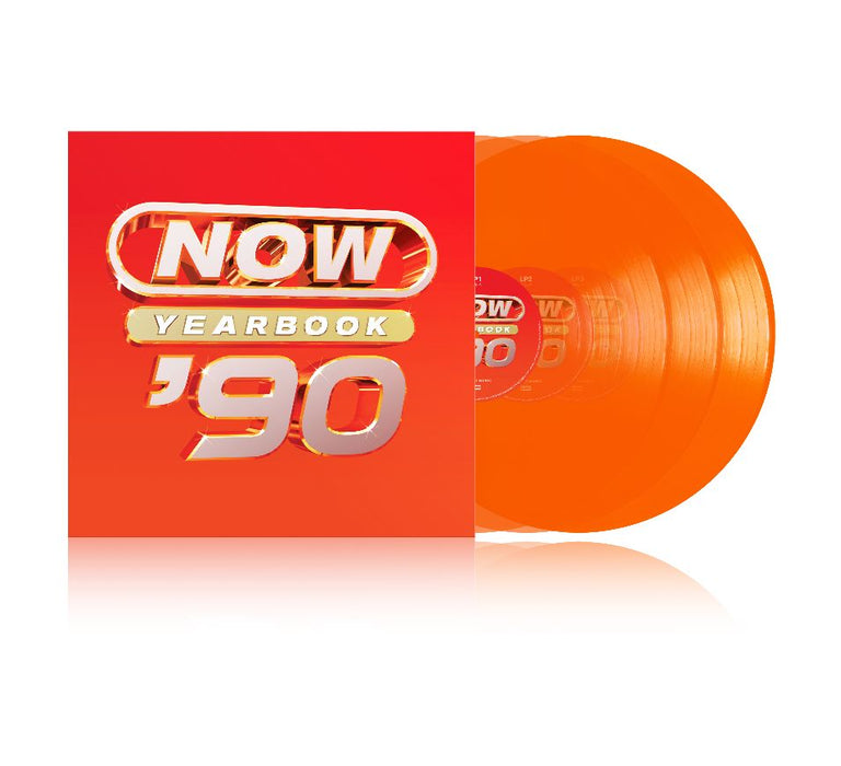 Now Yearbook 1990 Vinyl LP Orange Colour 2024