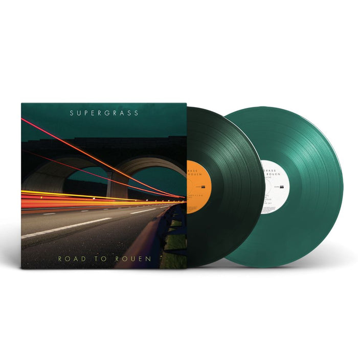 Supergrass Road to Rouen Vinyl LP Forest & Petrol Green Colour 2025