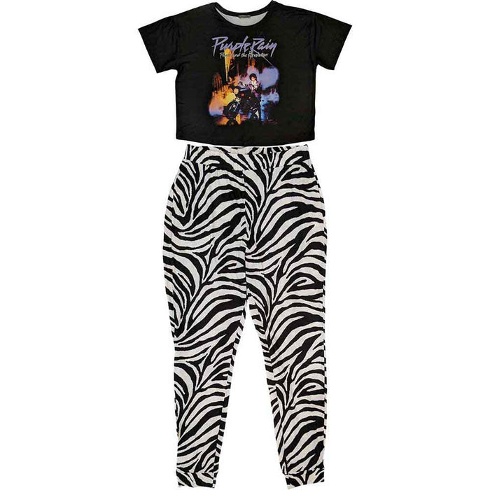 Prince Purple Rain Ladies Small Pyjamas