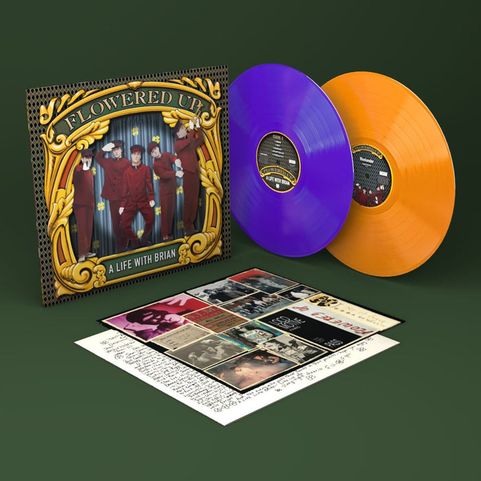 Flowered Up A Life With Brian Vinyl LP Orange & Purple Colour 2024