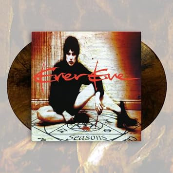 Evereve Seasons Vinyl LP Transparent Marbled Orange & Black Colour Due Out 02/10/26