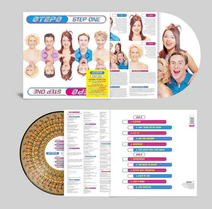 Steps Step One Vinyl LP Zoetrope Picture Disc 2024