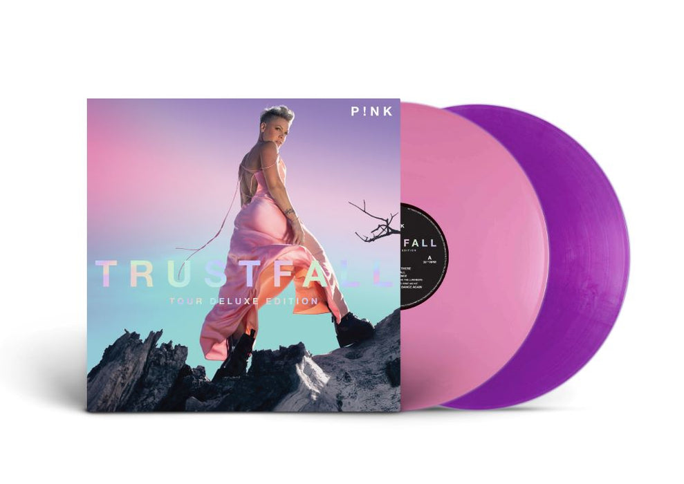 P!nk Trustfall: Tour Deluxe Edition Vinyl LP Pink & Purple Colour 2023