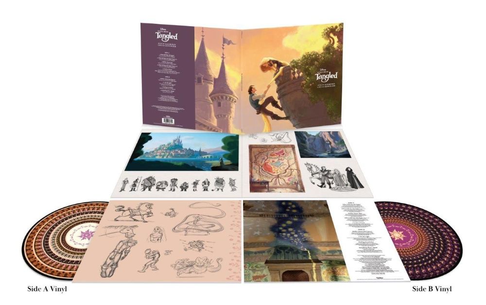 Songs From Tangled Vinyl LP 15th Anniversary Zoetrope 2025