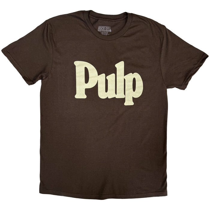 Pulp Logo Brown Medium T-Shirt