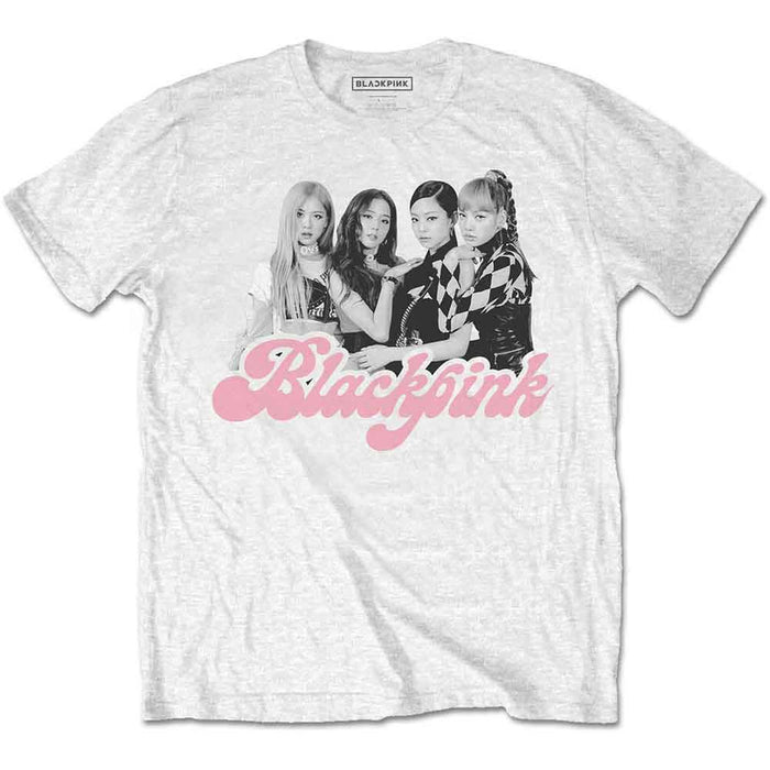 BLACKPINK Photo White XX-Large T-Shirt
