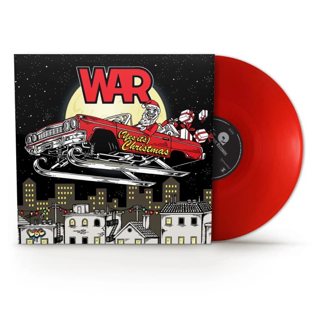 War Yes Its Christmas / Summer Vinyl LP Translucent Ruby Red Colour RSD Black Friday 2026 Due Out 27/11/26