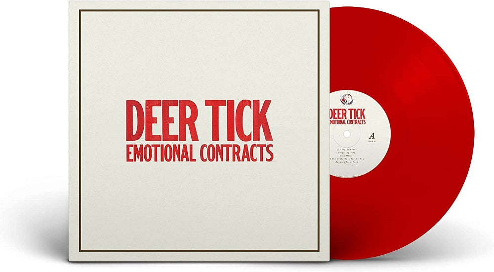 Deer Tick Emotional Contracts Vinyl LP Opaque Red 2023