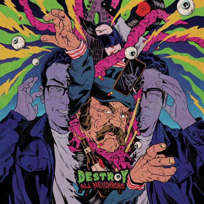 Ryan Kattner & Brett Morris Destroy All Neighbors Original Soundtrack Vinyl LP Splatter Colour 2024