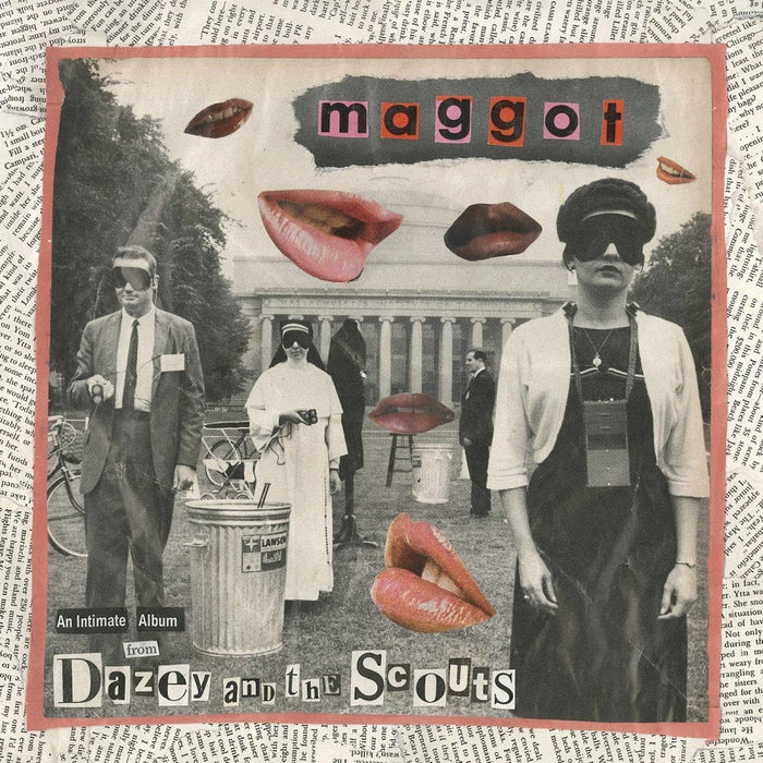 Dazey and the Scouts Maggot 10" Vinyl LP Hot Pink & Baby Blue Colour 2023