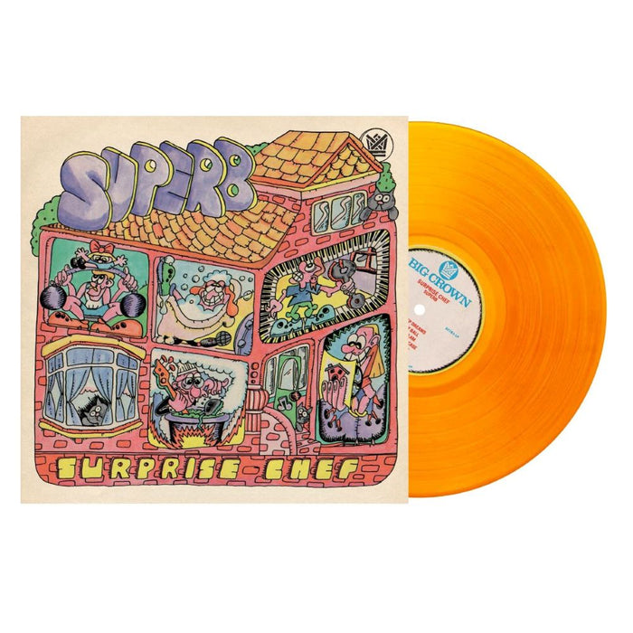 Surprise Chef Superb Vinyl LP Indies Translucent Tangerine Colour 2025
