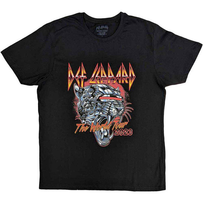 Def Leppard Tour 2023 Black XX-Large T-Shirt