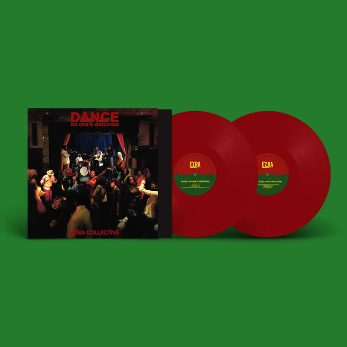 Ezra Collective Dance, No One's Watching Vinyl LP Indies Satin Red Colour Due Out 27/09/24