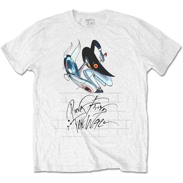Pink Floyd The Wall Teacher White Small T-Shirt