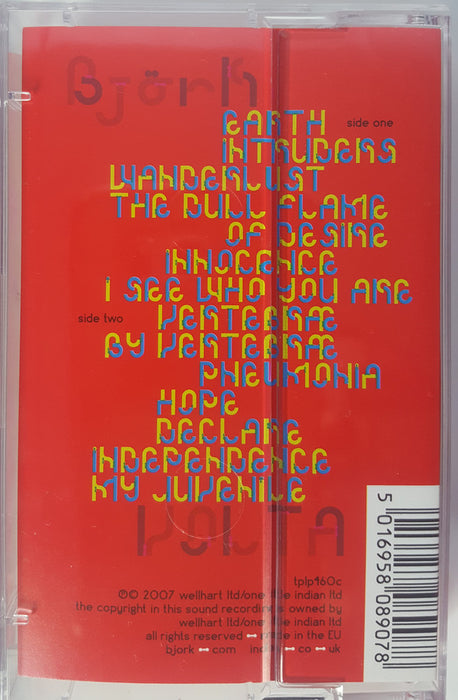 Bjork Volta Cassette Tape 2019