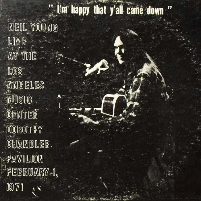 Neil Young Dorothy Chandler Pavilion 1971 Vinyl LP 2022