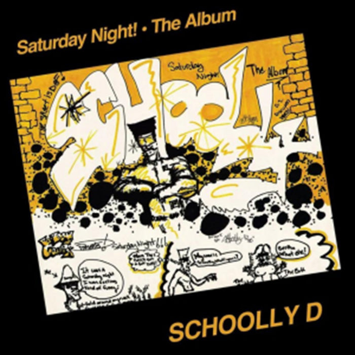 Schoolly D Saturday Night! The Album Vinyl LP Lemon Colour RSD 2024