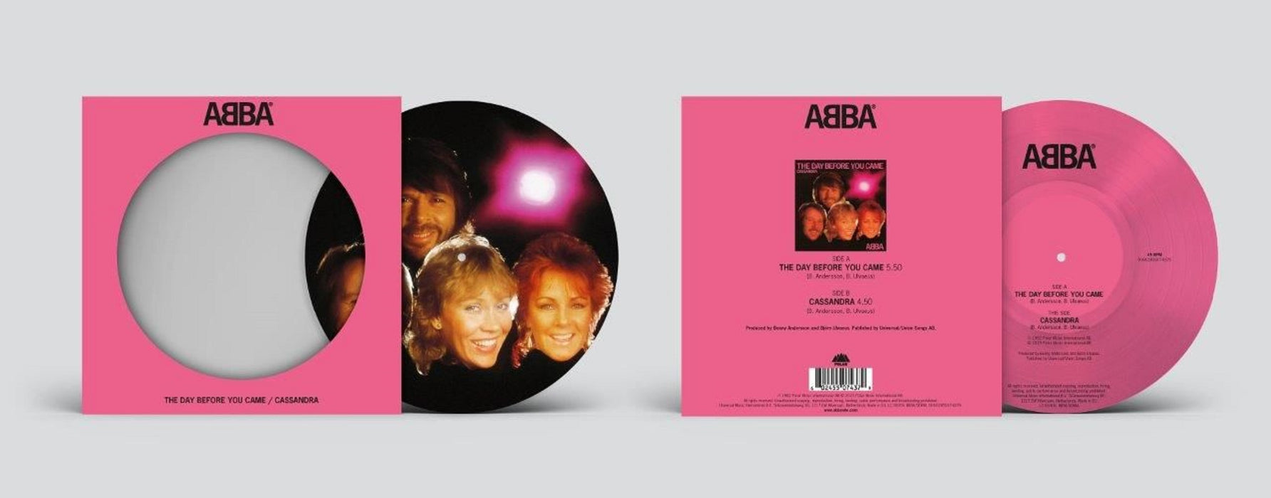 ABBA The Day Before You Came 7" Vinyl Single 2023