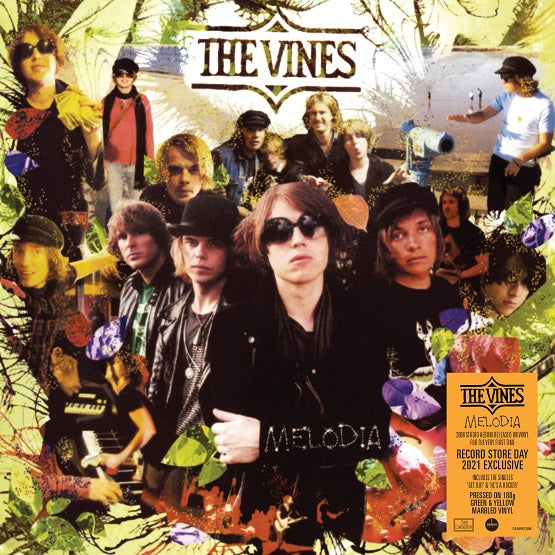 The Vines Melodia Vinyl LP Yellow & Green Colour RSD 2021