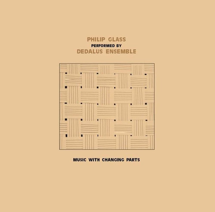 Dedalus Ensemble Performing Philip Glass Music with Changing Parts Vinyl LP 2025