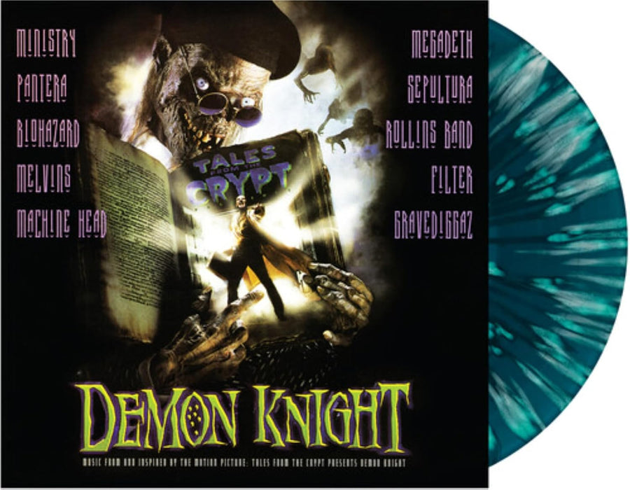Various Artists Tales From The Crypt Presents: Demon Knight - Original Soundtrack Vinyl LP Blue/White Cryptkeeper Halloween Splatter Colour 2026