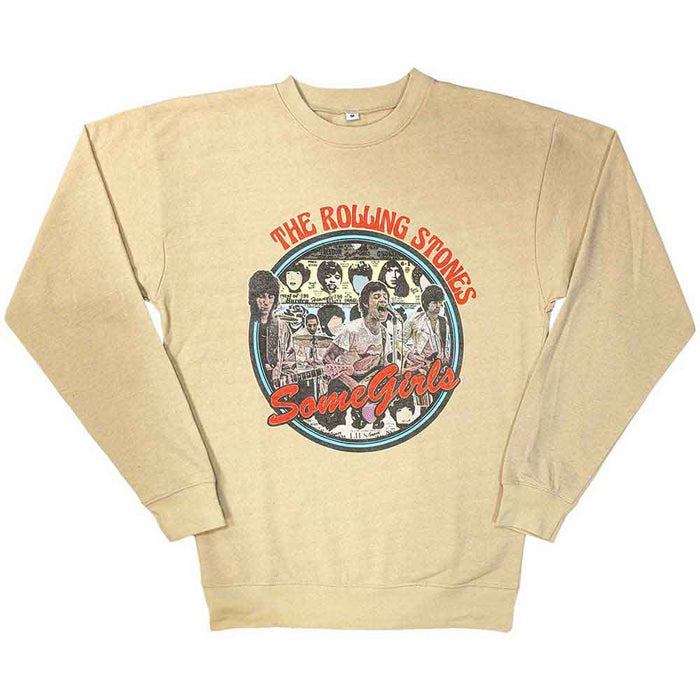 The Rolling Stones Some Girls Circle Medium Sweatshirt