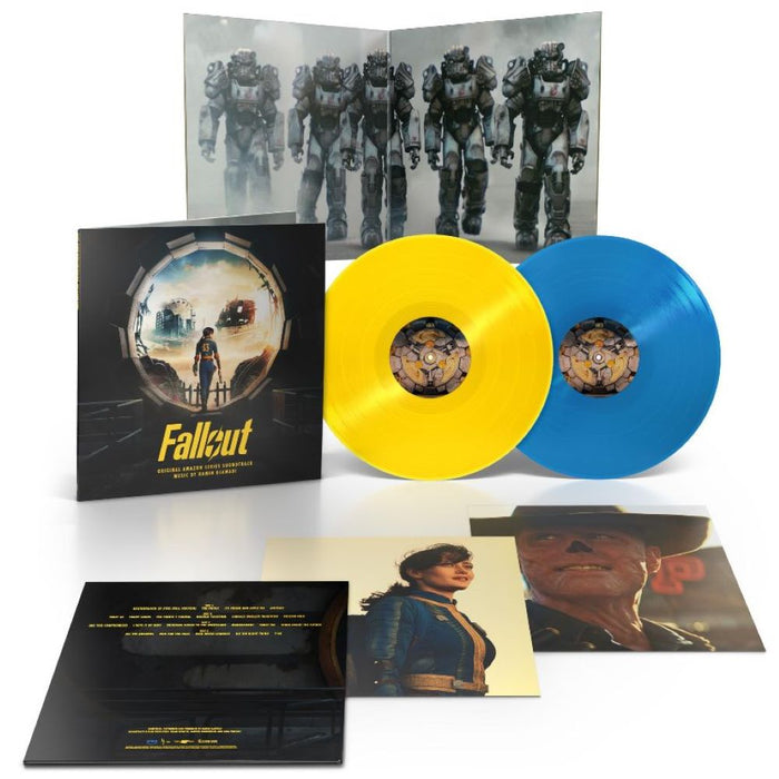 allout Original Amazon Series Soundtrack Vinyl LP Blue/Yellow Colour Due Out 14/06/24