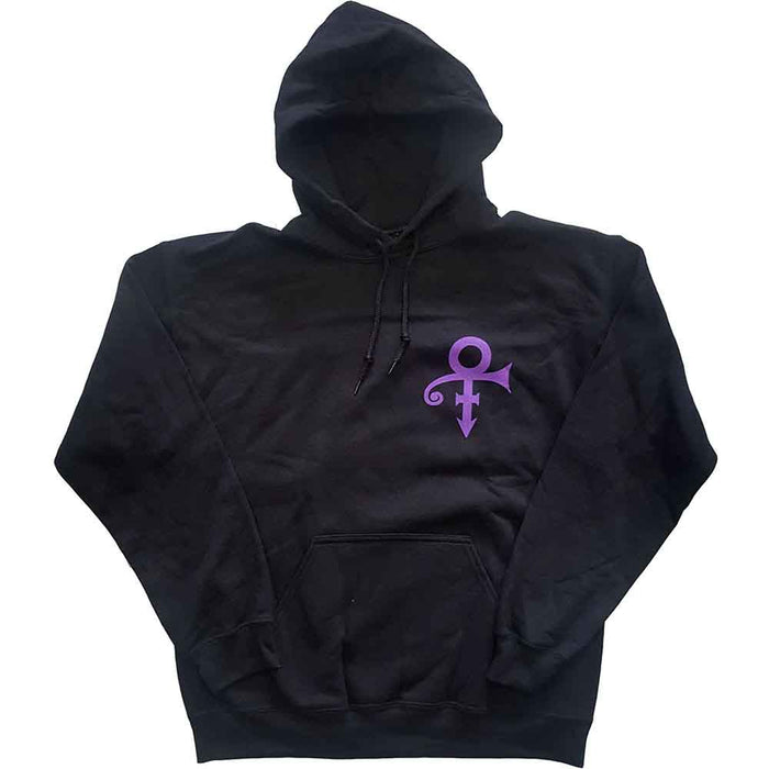 Prince Lotus Flower Black X-Large Hoodie