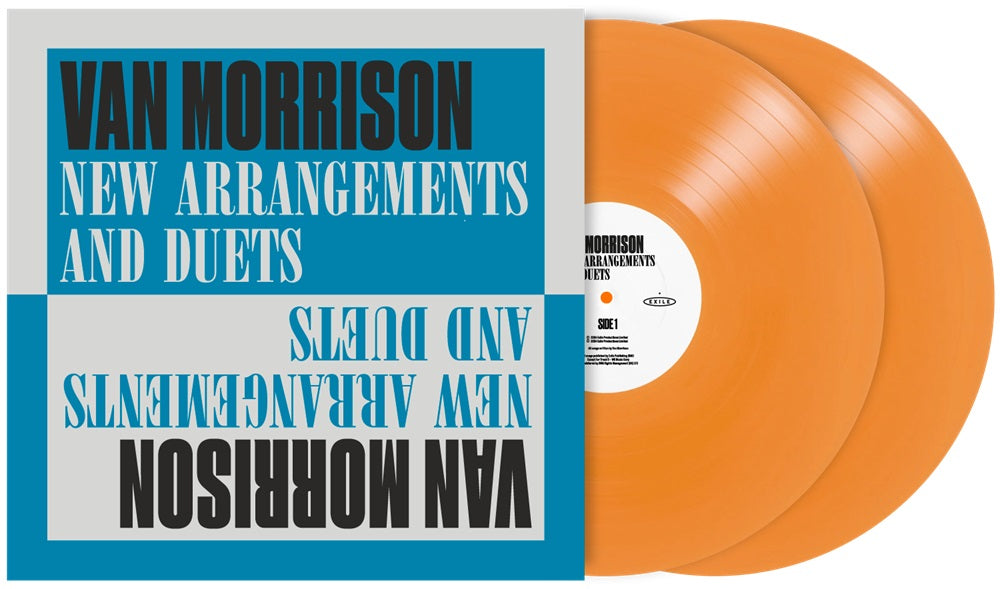 Van Morrison New Arrangements and Duets Vinyl LP Orange Colour Due Out 27/09/24