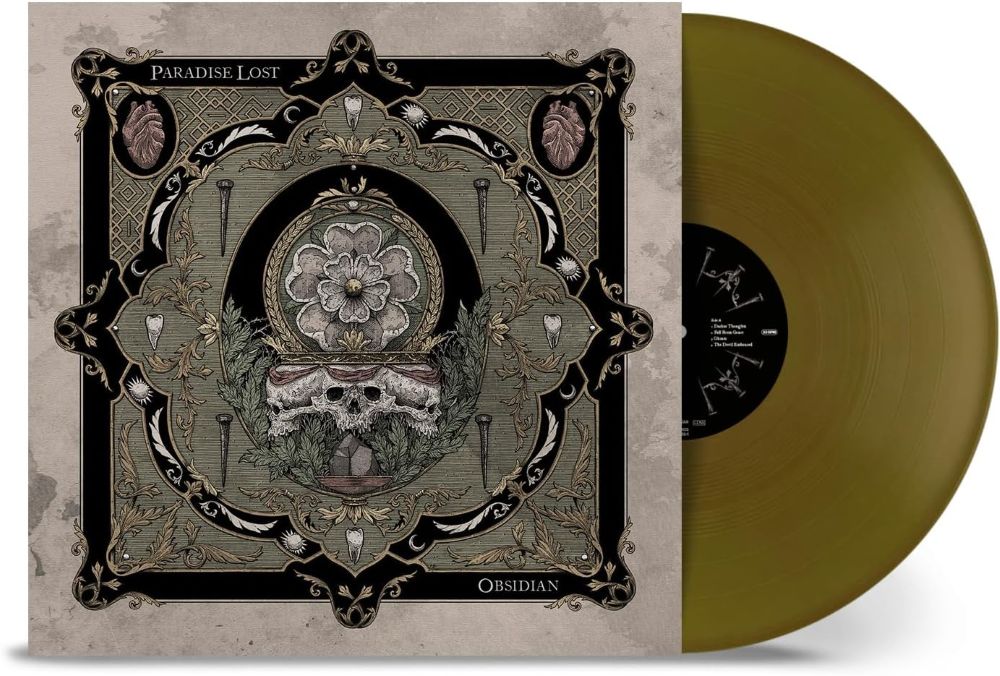 Paradise Lost Obsidian Vinyl LP Gold Colour Due Out 09/01/26