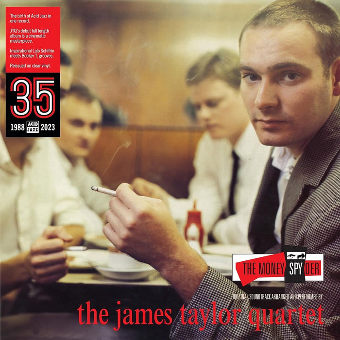The James Taylor Quartet The Money Spyder Vinyl LP Clear Colour 2023