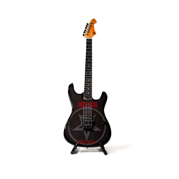 Motley Crue Shout At The Devil Mini Guitar Replica