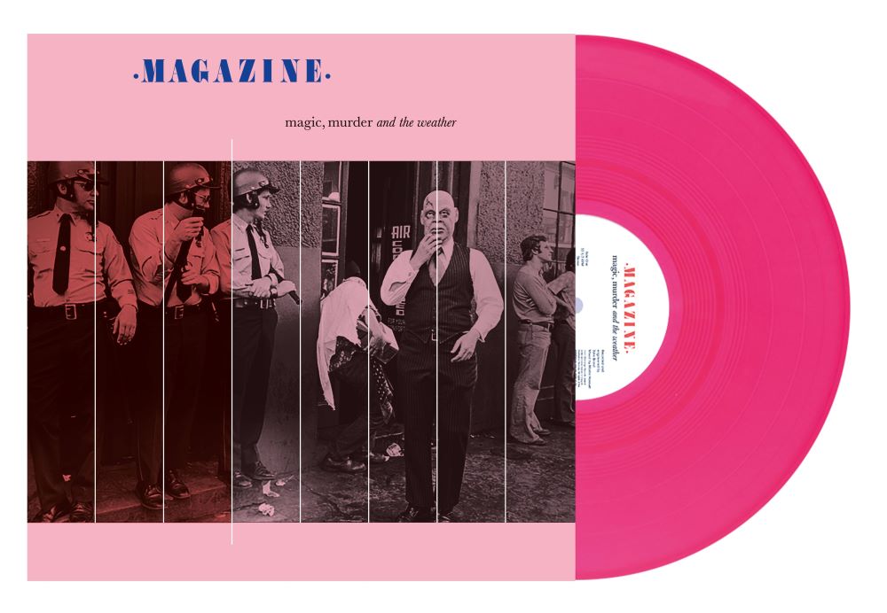 Magazine Magic, Murder and the Weather Vinyl LP Poison Pink Colour Due Out 13/12/24