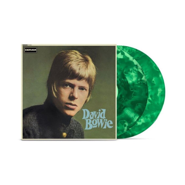 David Bowie David Bowie:Deluxe Edition Vinyl LP Indies Cloudy Green Colour 2024