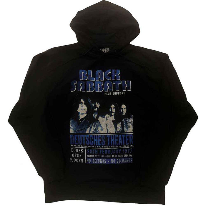 Black Sabbath Deutsches '73 Small Hoodie