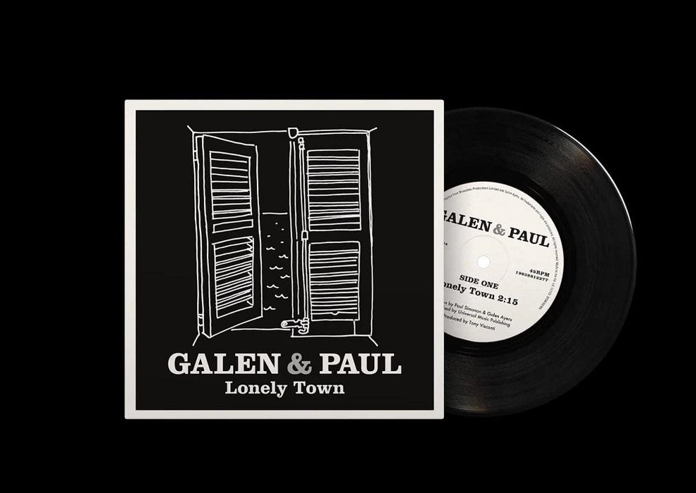 Galen & Paul Lonely Town 7" Vinyl Single 2023