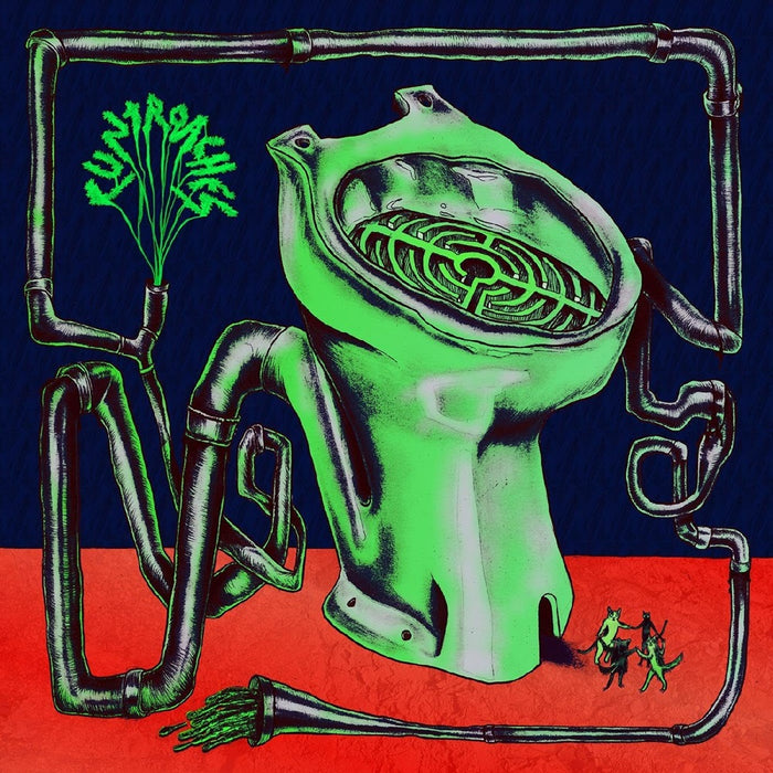 Cuntroaches (Self-Titled) (Deluxe Edition) Vinyl LP LP Dual-Lock-Groove Radioactive-Bile Green Colour 2024