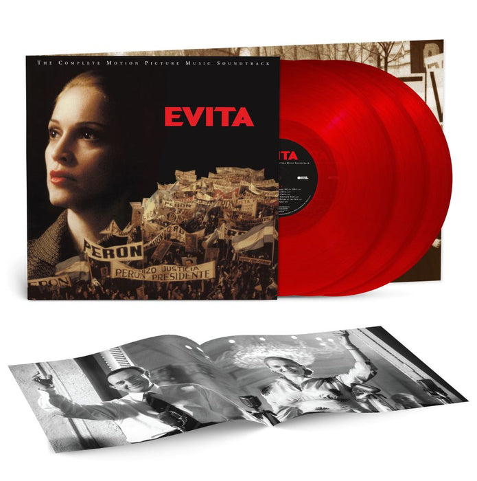 Madonna Evita: The Complete Motion Picture Soundtrack Vinyl LP Red Colour Due Out 13/11/26