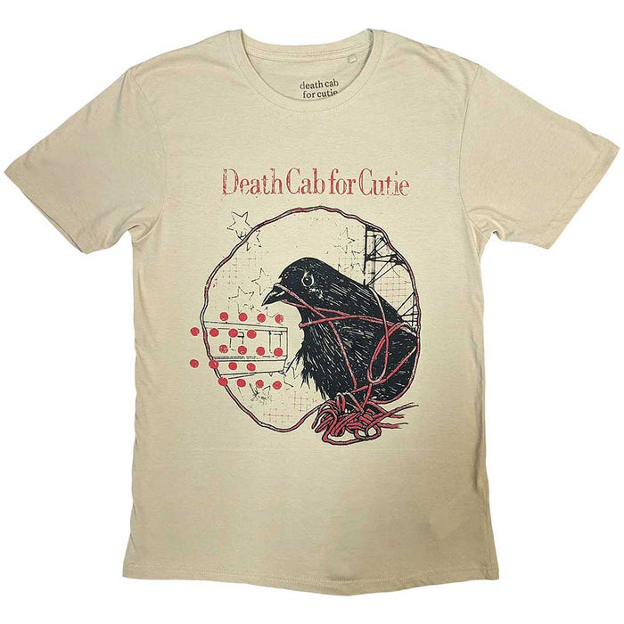 Death Cab For Cutie String Theory Natural Colour Small Unisex T-Shirt