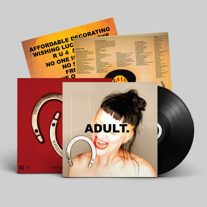 ADULT. Kissing Luck Goodbye Vinyl LP 2026